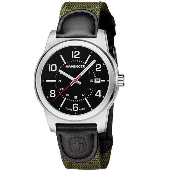 Image of mat rustfri stål Field Classic quartz Herre ur fra Wenger